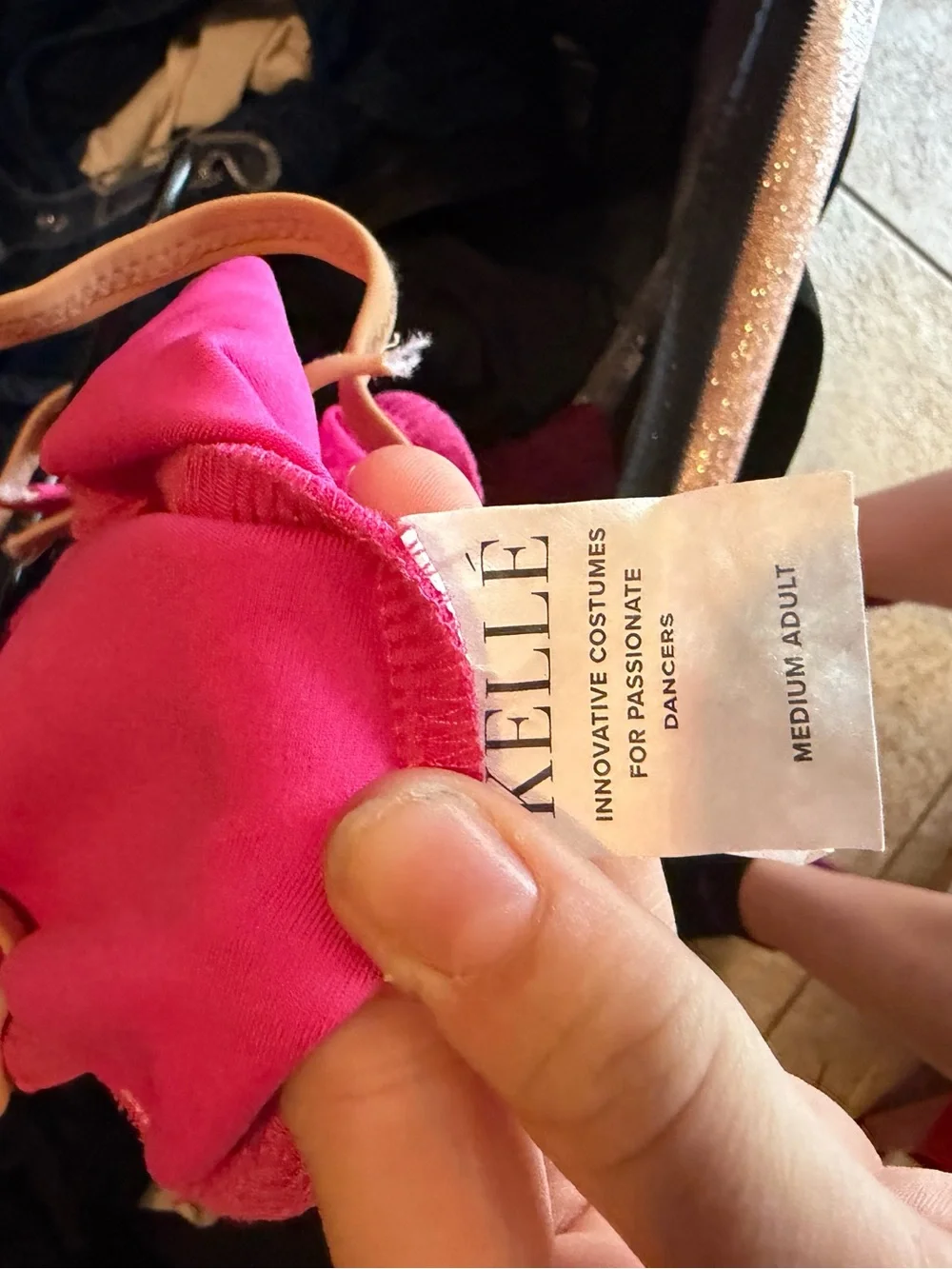 Kelle costumes pink